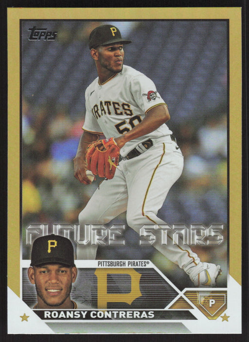 2023 Topps #559 Roansy Contreras Gold Foil