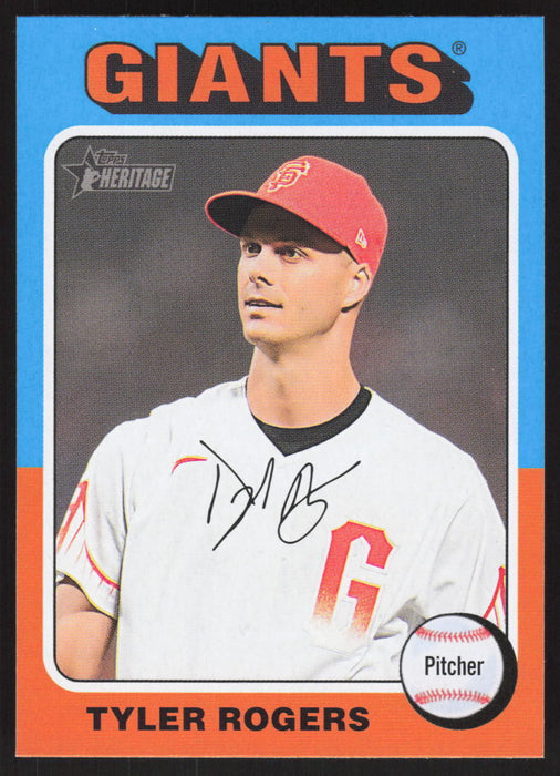 2024 Topps Heritage #485 Tyler Rogers