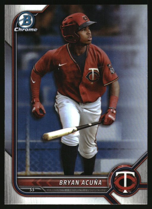 2022 Bowman Draft #BDC-19 Bryan Acuña Chrome Refractor