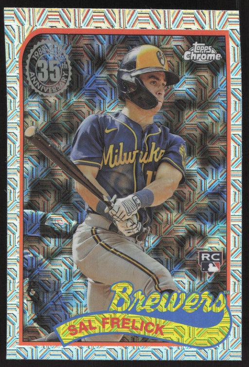 2024 Topps #T89C-16 Sal Frelick 1989 Topps Baseball 35th Anniversary Chrome