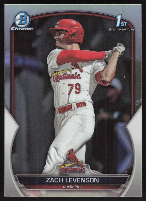 2023 Bowman Draft #BDC-149 Zach Levenson Chrome Refractor