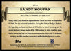 2024 Topps Finest #FT-6 Sandy Koufax Finest Timeline