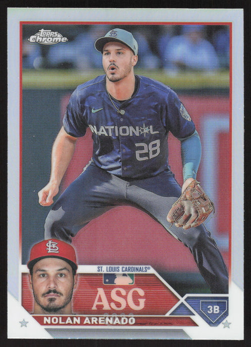 2023 Topps Chrome Update #ASGC-29 Nolan Arenado 2023 All-Star Game