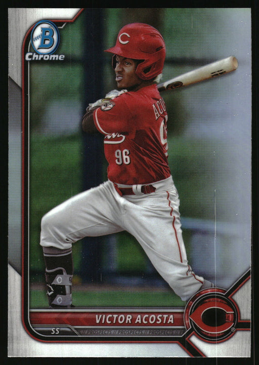 2022 Bowman Draft #BDC-70 Victor Acosta Chrome Refractor