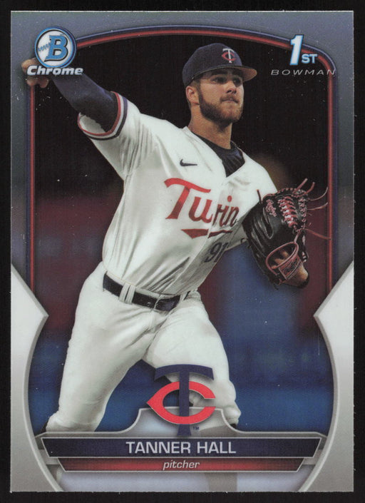 2023 Bowman Draft #BDC-174 Tanner Hall Chrome Refractor