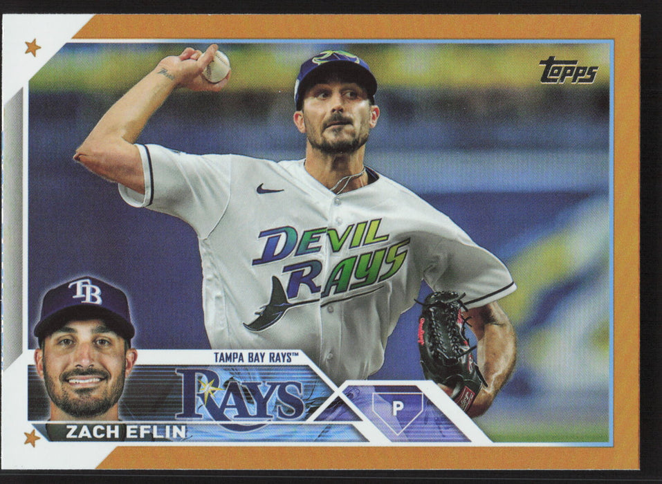 2023 Topps Update #US254 Zach Eflin Gold Foil