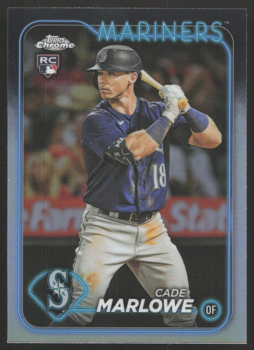 2024 Topps Chrome #266 Cade Marlowe Refractor