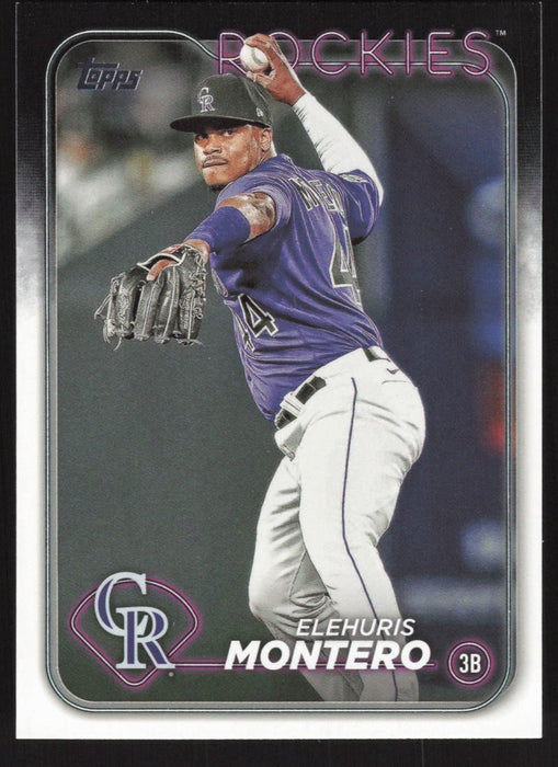 2024 Topps #341 Elehuris Montero Base