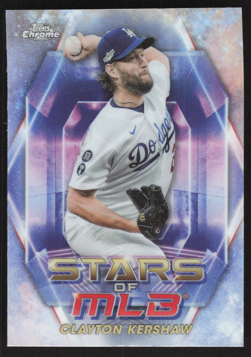 2023 Topps #SMLBC-31 Clayton Kershaw Stars of MLB Chrome