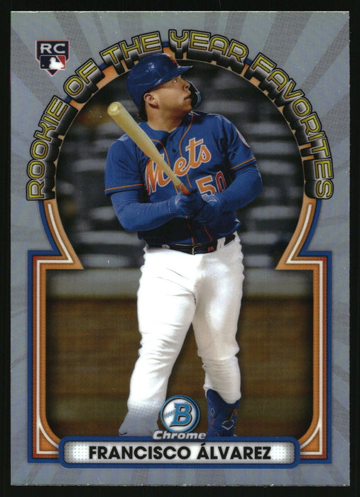 2023 Bowman #ROYF-2 Francisco Alvarez Rookie of the Year Favorites