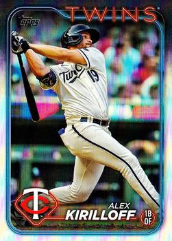 2024 Topps #148 Alex Kirilloff Rainbow Foil