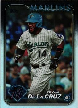 2024 Topps #215 Bryan De La Cruz Rainbow Foil