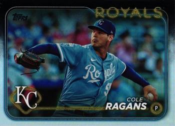 2024 Topps #95 Cole Ragans Rainbow Foil