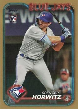 2024 Topps #172 Spencer Horwitz Gold #/2024