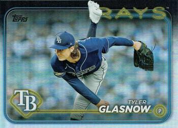 2024 Topps #89 Tyler Glasnow Rainbow Foil