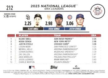 2024 Topps #212 National League Leaders Rainbow Foil