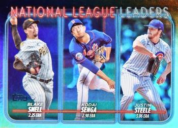 2024 Topps #212 National League Leaders Rainbow Foil